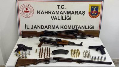 Kahramanmaraş İl Jandarma Komutanlığı Narkotik Suçlarla Mücadele Şube Müdürlüğü ekiplerince