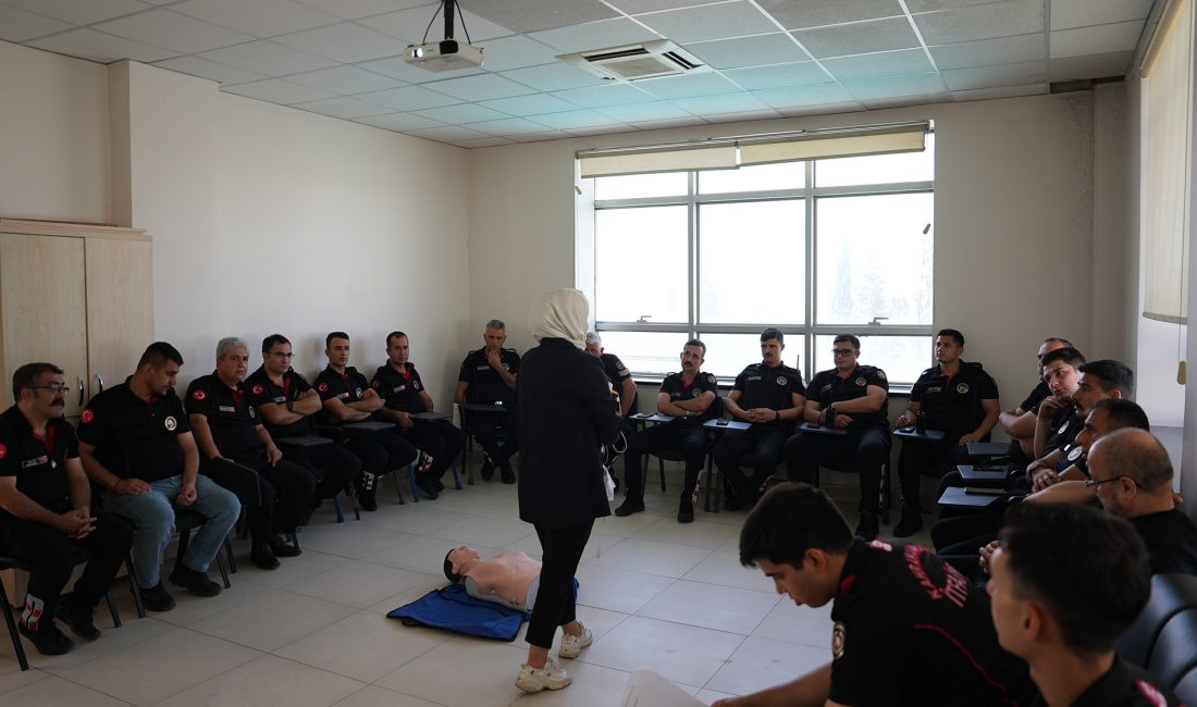 Büyükşehir Belediyesi, görevleri gereği acil durumlarla sıklıkla karşılaşan itfaiye personelinin