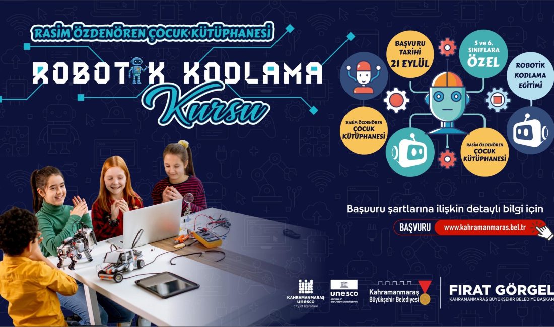 Büyükşehir Belediyesi, ortaokul 5 ve 6’ncı sınıf öğrencilerine yönelik “Robotik